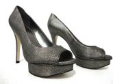 Peep Toe Grafite